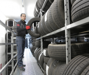 Man standing by tires | Frederick, MD