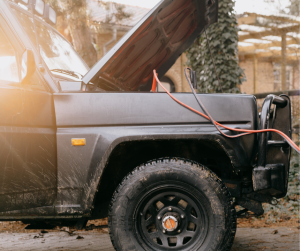 Jumper cables attached to car | Frederick, MD
