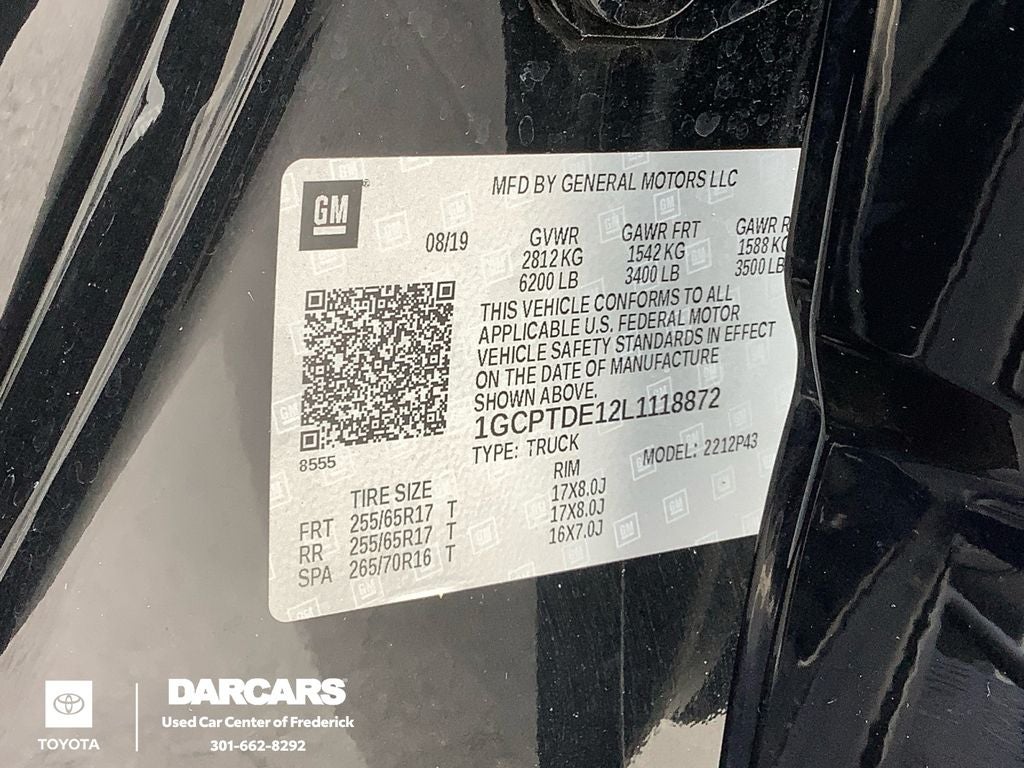 2020 Chevrolet Colorado Z71