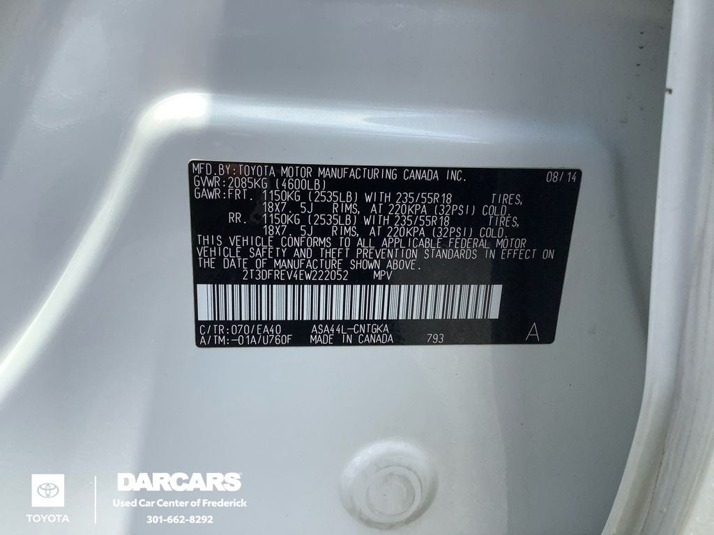 2014 Toyota RAV4 Limited