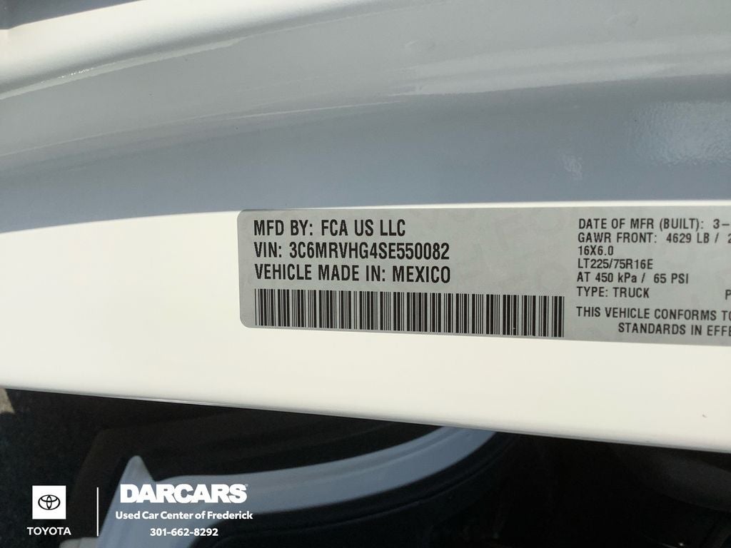 2025 RAM ProMaster 3500 High Roof