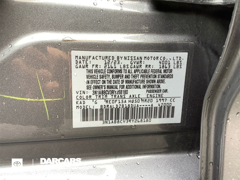 2024 Nissan Sentra SV