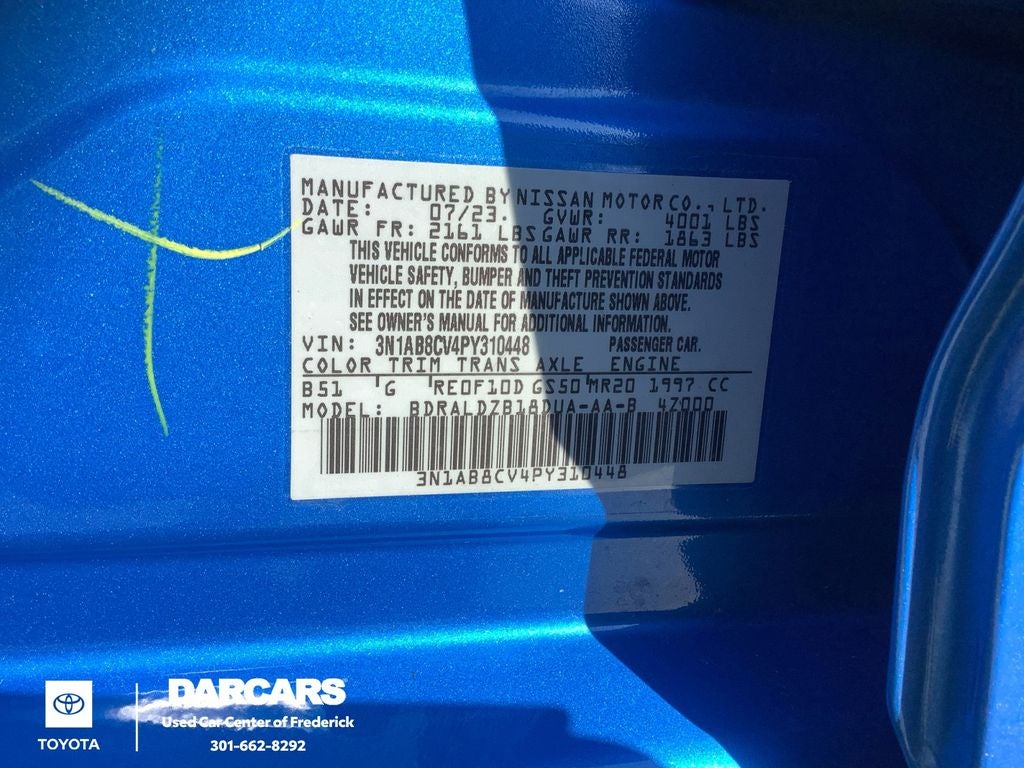 2023 Nissan Sentra SV