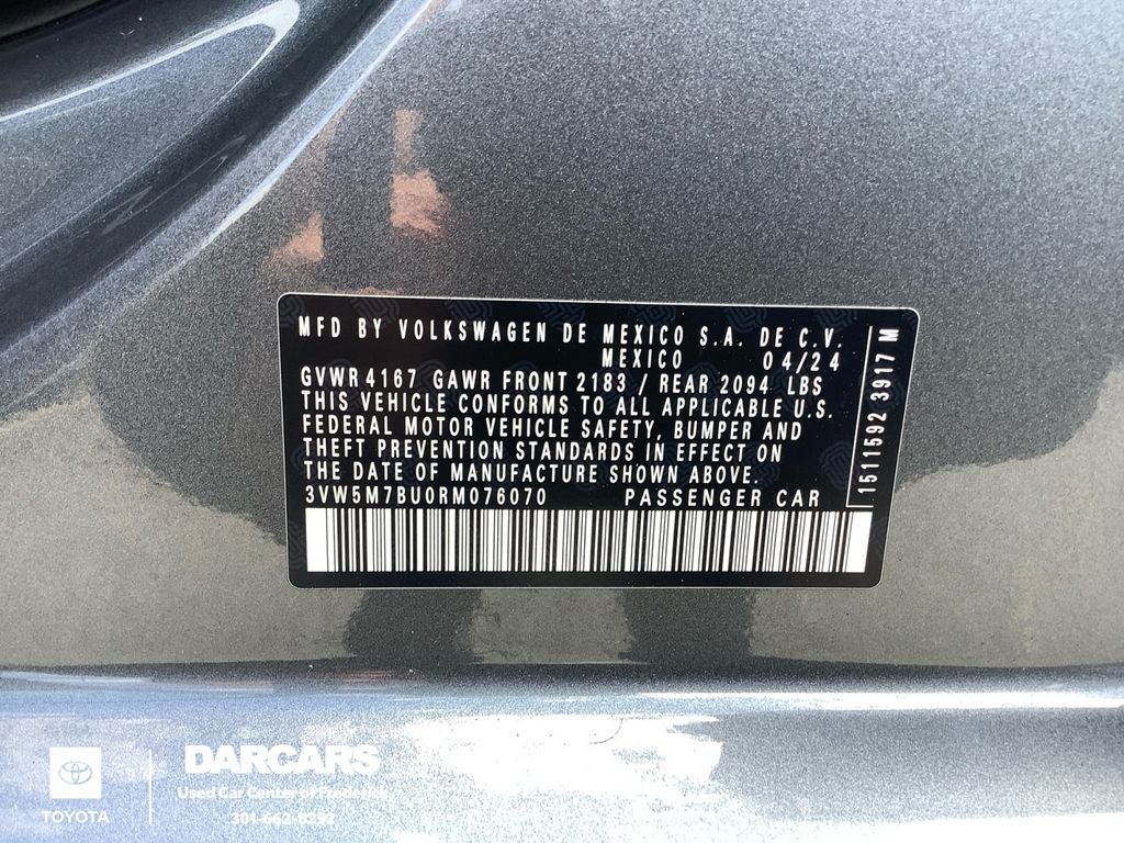2024 Volkswagen Jetta 1.5T S