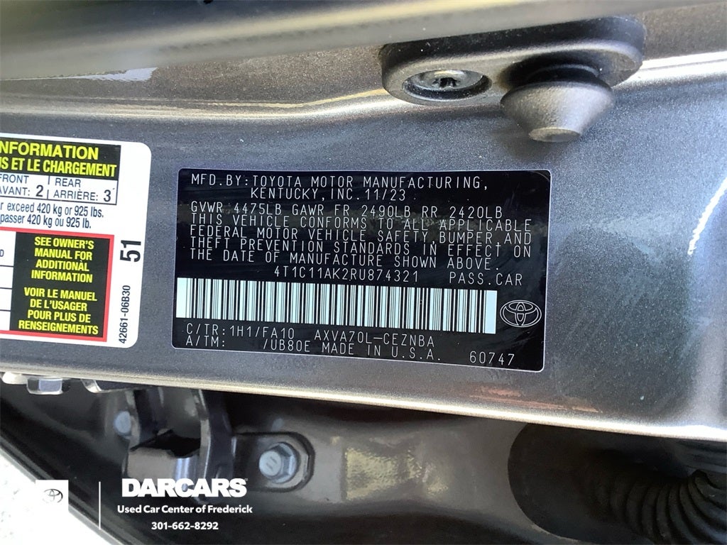 2024 Toyota Camry LE