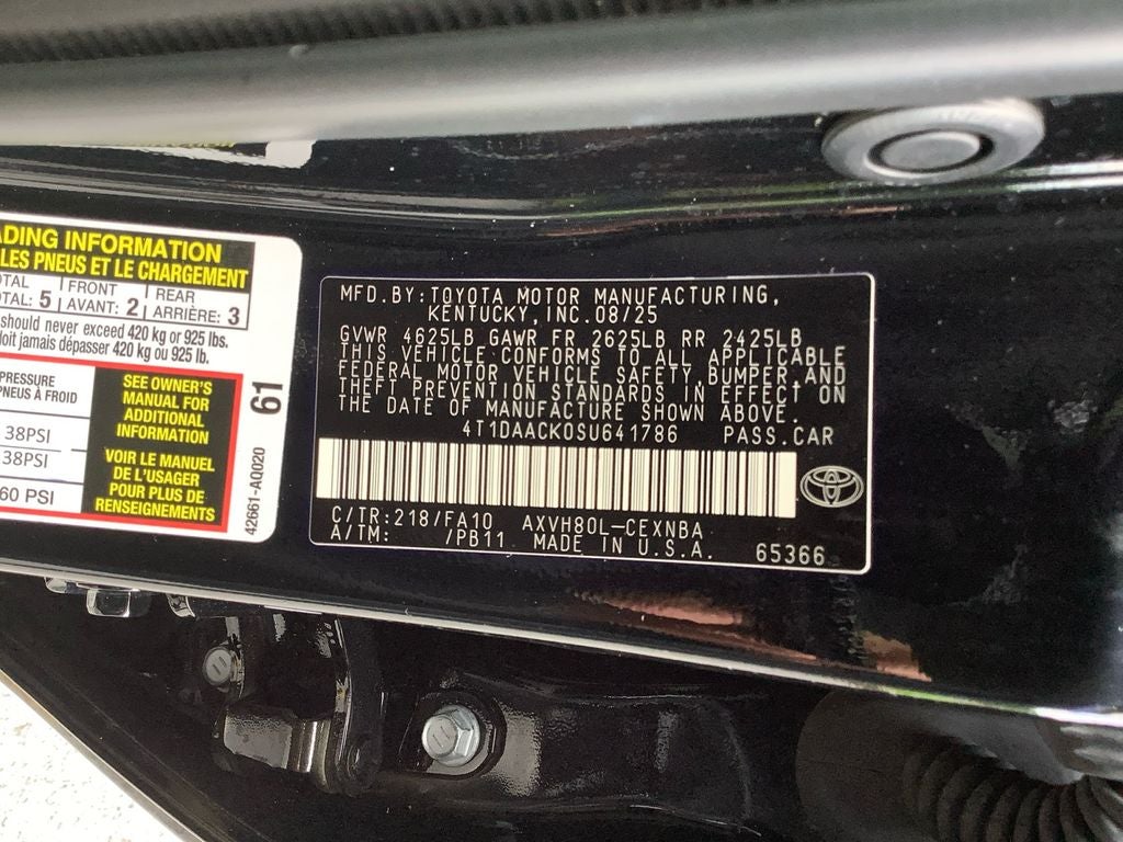 2025 Toyota Camry LE