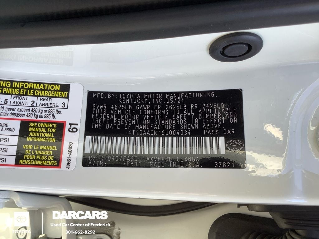 2025 Toyota Camry LE