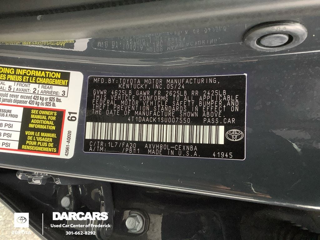 2025 Toyota Camry LE