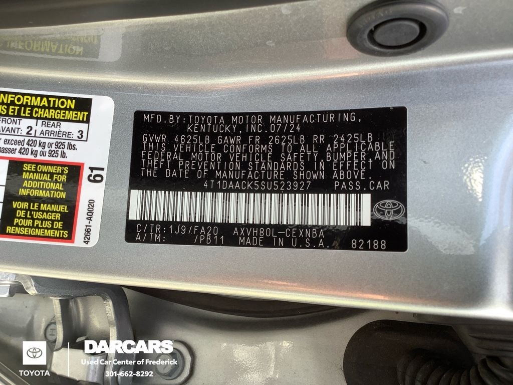 2025 Toyota Camry LE