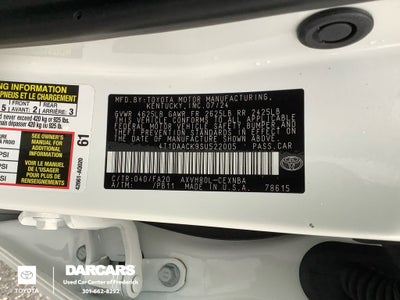 2025 Toyota Camry LE