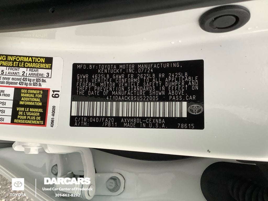 2025 Toyota Camry LE