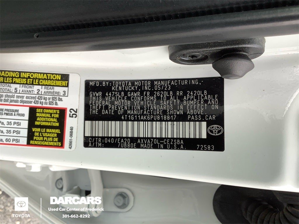 2023 Toyota Camry SE