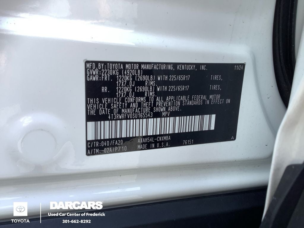 2025 Toyota RAV4 Hybrid XLE