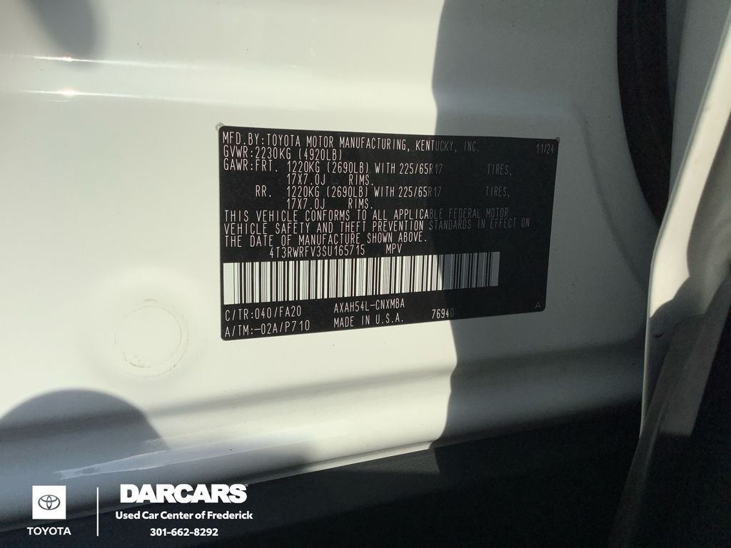 2025 Toyota RAV4 Hybrid XLE