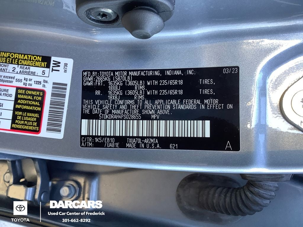 2023 Toyota Highlander XLE