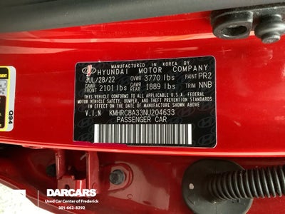 2022 Hyundai Venue Limited