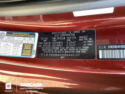 2024 Kia Carnival LX