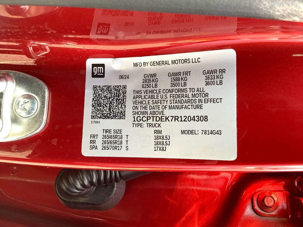 2024 Chevrolet Colorado Z71