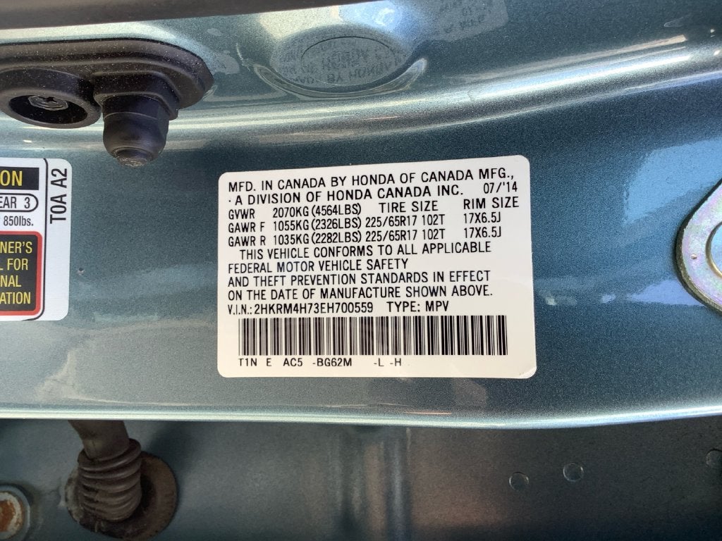 2014 Honda CR-V EX-L