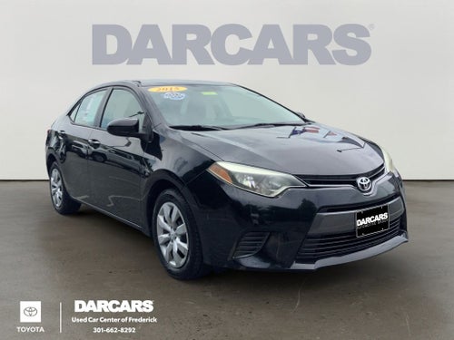 2015 Toyota Corolla LE