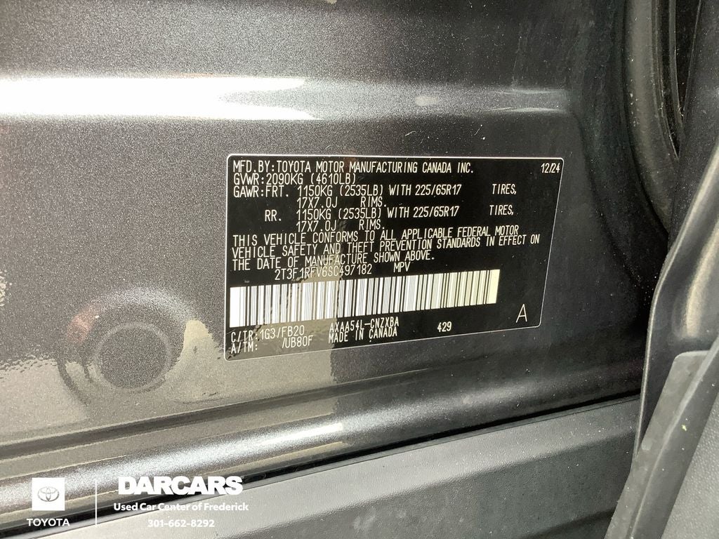 2025 Toyota RAV4 LE