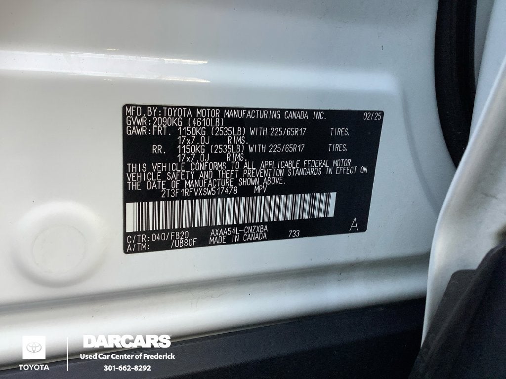 2025 Toyota RAV4 LE