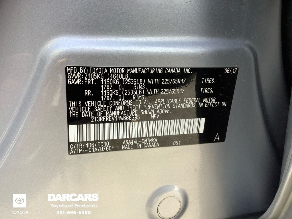 2017 Toyota RAV4 XLE