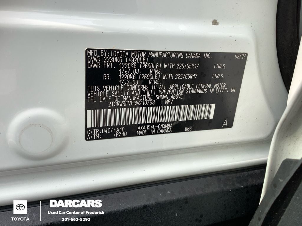 2024 Toyota RAV4 Hybrid XLE