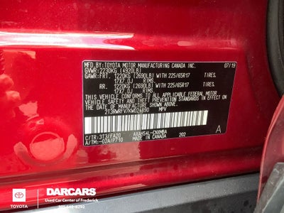2019 Toyota RAV4 Hybrid XLE
