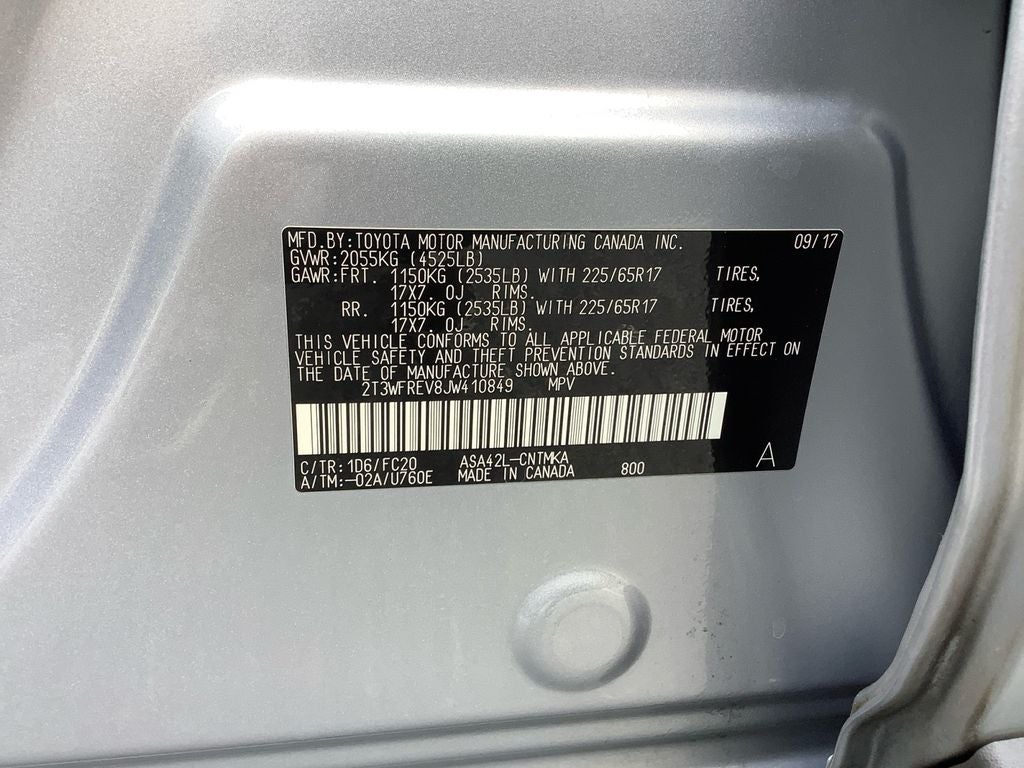 2018 Toyota RAV4 XLE