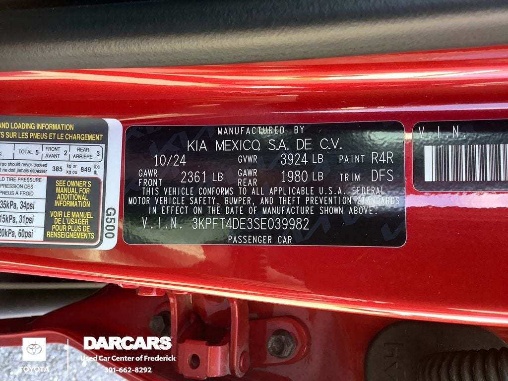 2025 Kia K4 LXS