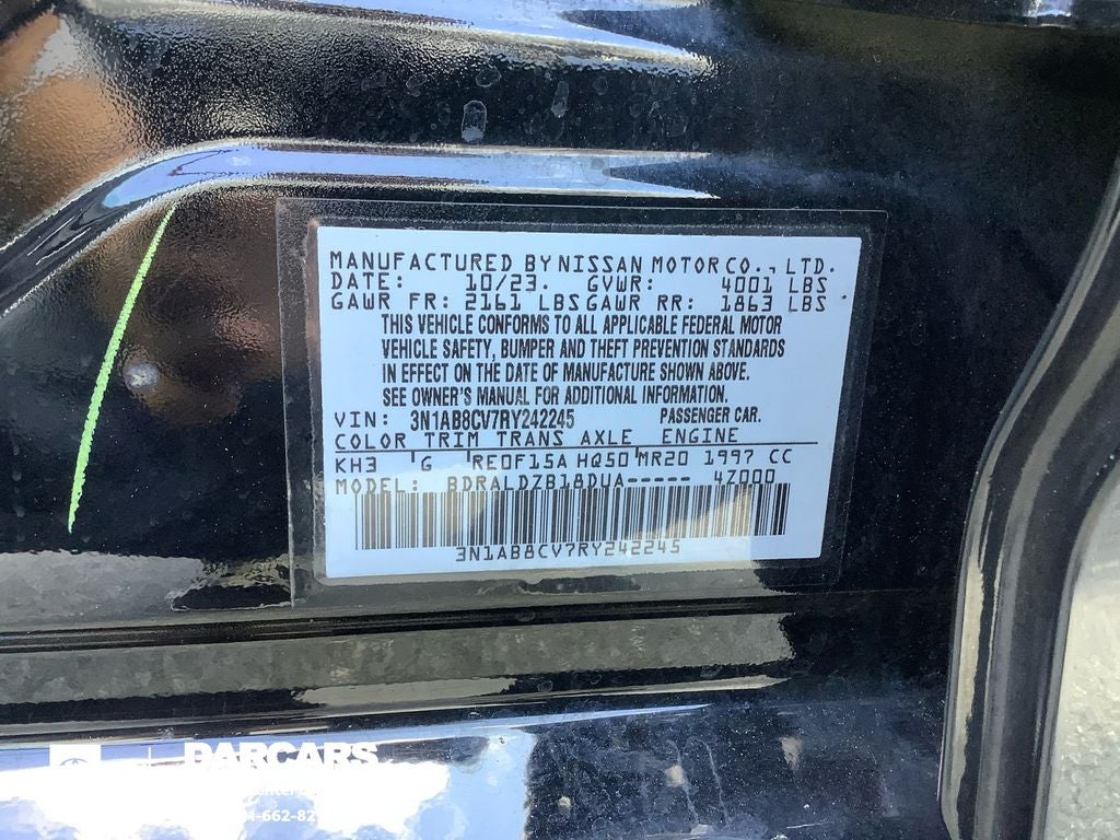 2024 Nissan Sentra SV