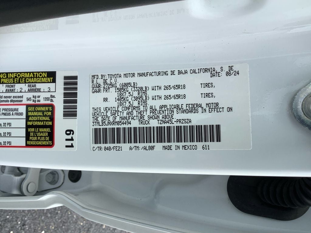 2024 Toyota Tacoma TRD Sport