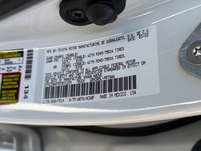 2022 Toyota Tacoma SR V6