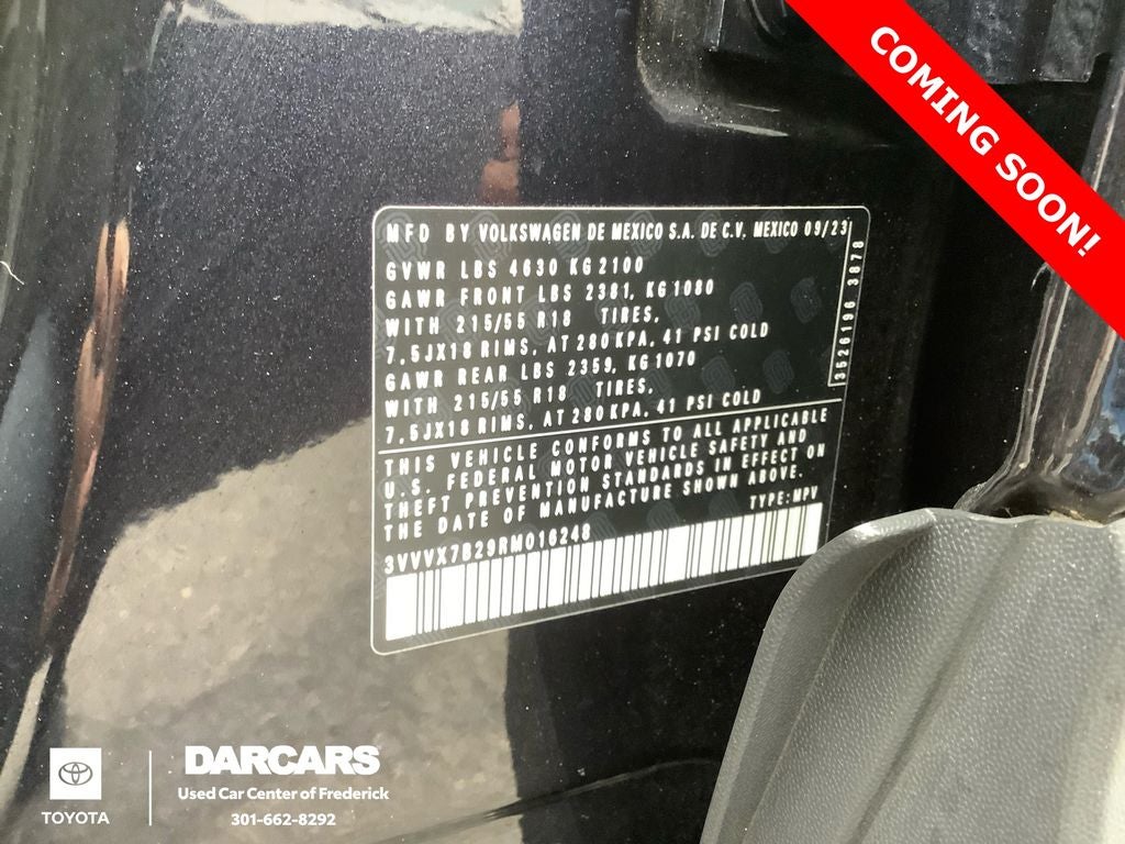 2024 Volkswagen Taos 1.5T SE