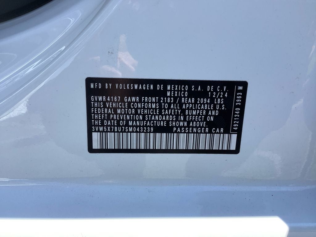 2025 Volkswagen Jetta 1.5T S