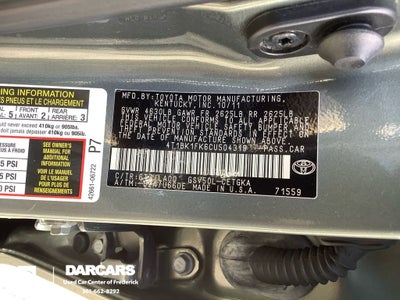 2012 Toyota Camry XLE