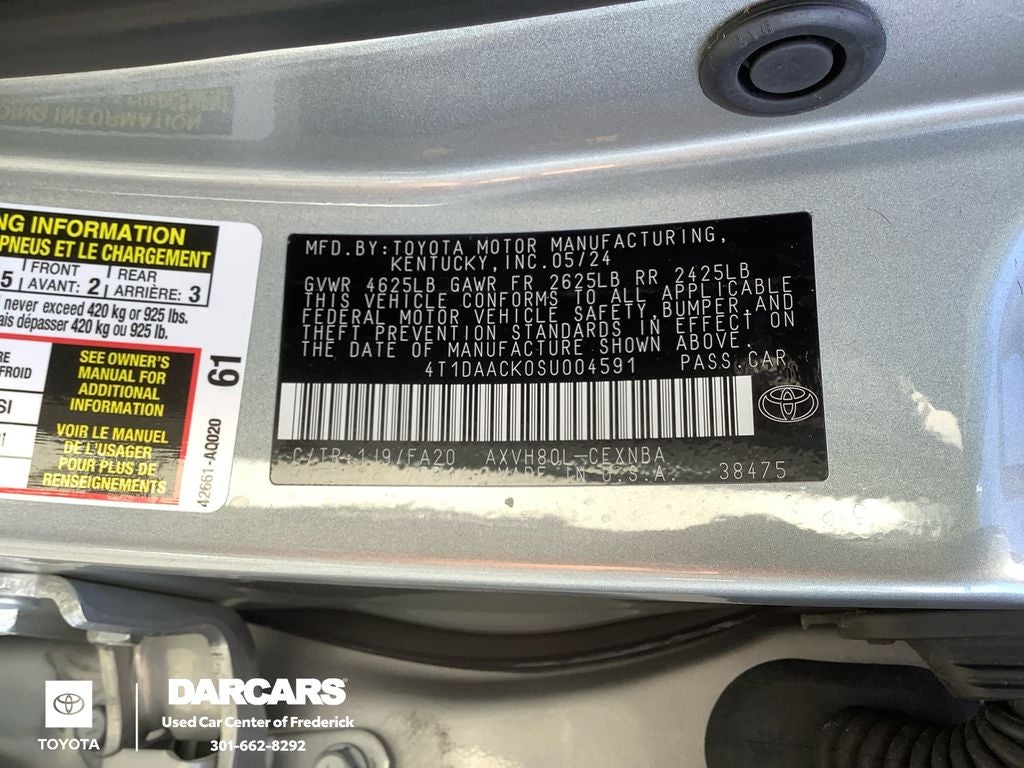 2025 Toyota Camry LE