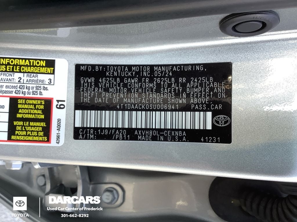 2025 Toyota Camry LE