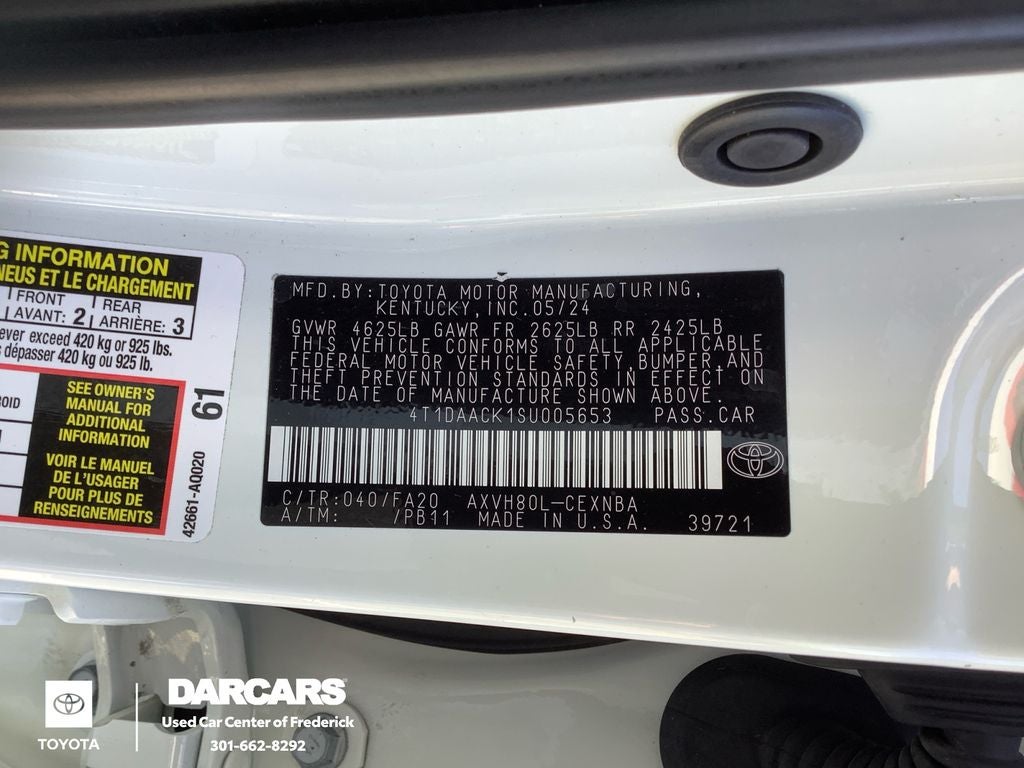 2025 Toyota Camry LE