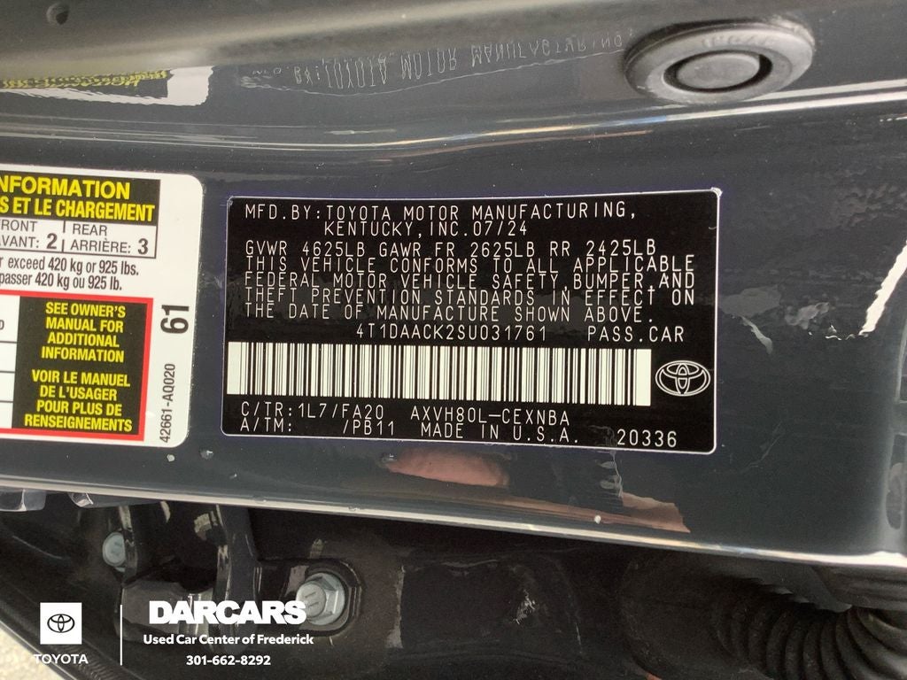 2025 Toyota Camry LE