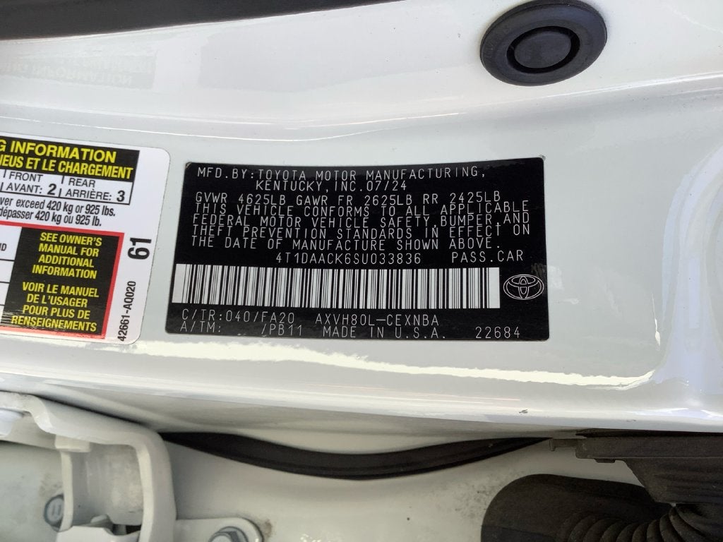 2025 Toyota Camry LE