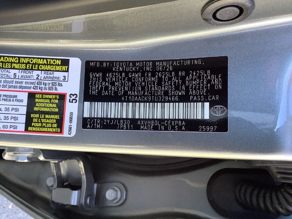 2026 Toyota Camry XSE