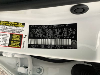 2026 Toyota Camry SE