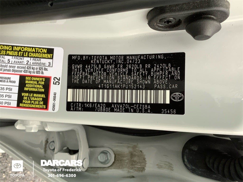 2023 Toyota Camry SE