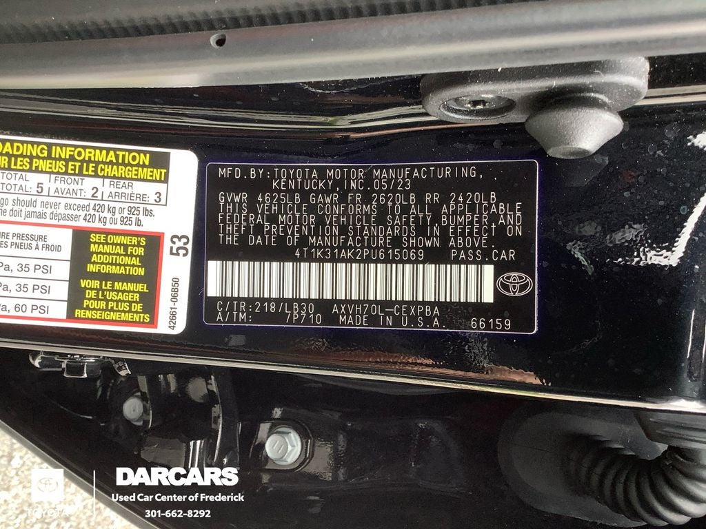 2023 Toyota Camry Hybrid XSE