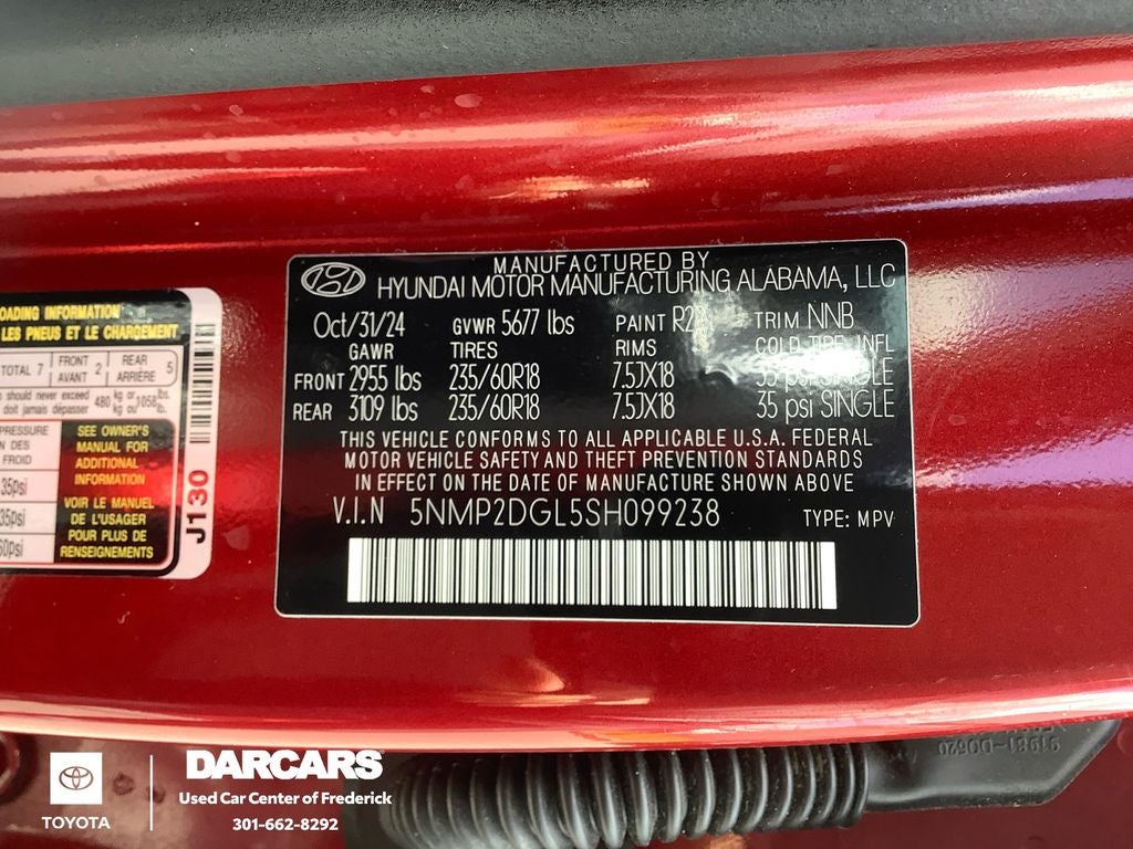 2025 Hyundai Santa Fe SEL