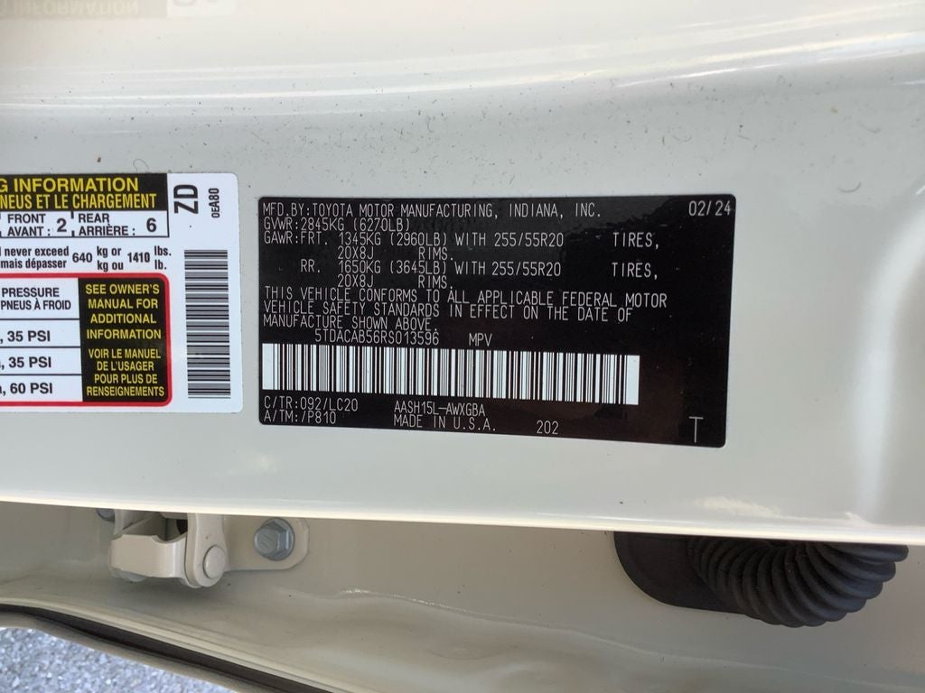 2024 Toyota Grand Highlander Hybrid Limited