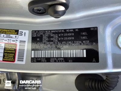 2021 Toyota Highlander Hybrid XLE