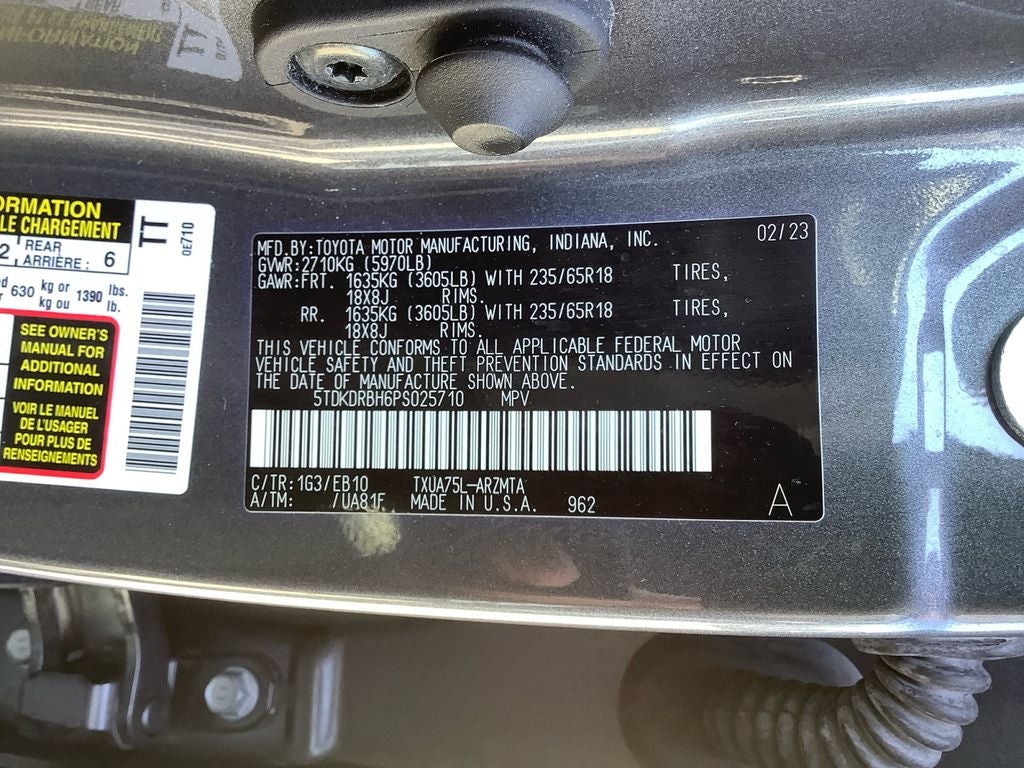 2023 Toyota Highlander XLE